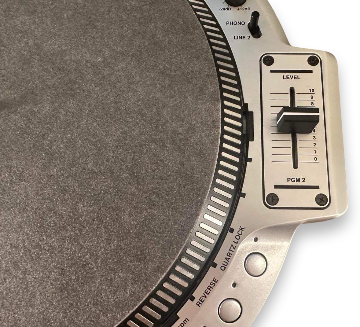 Vestax QFO Line Fader Reproduction Faceplate Set