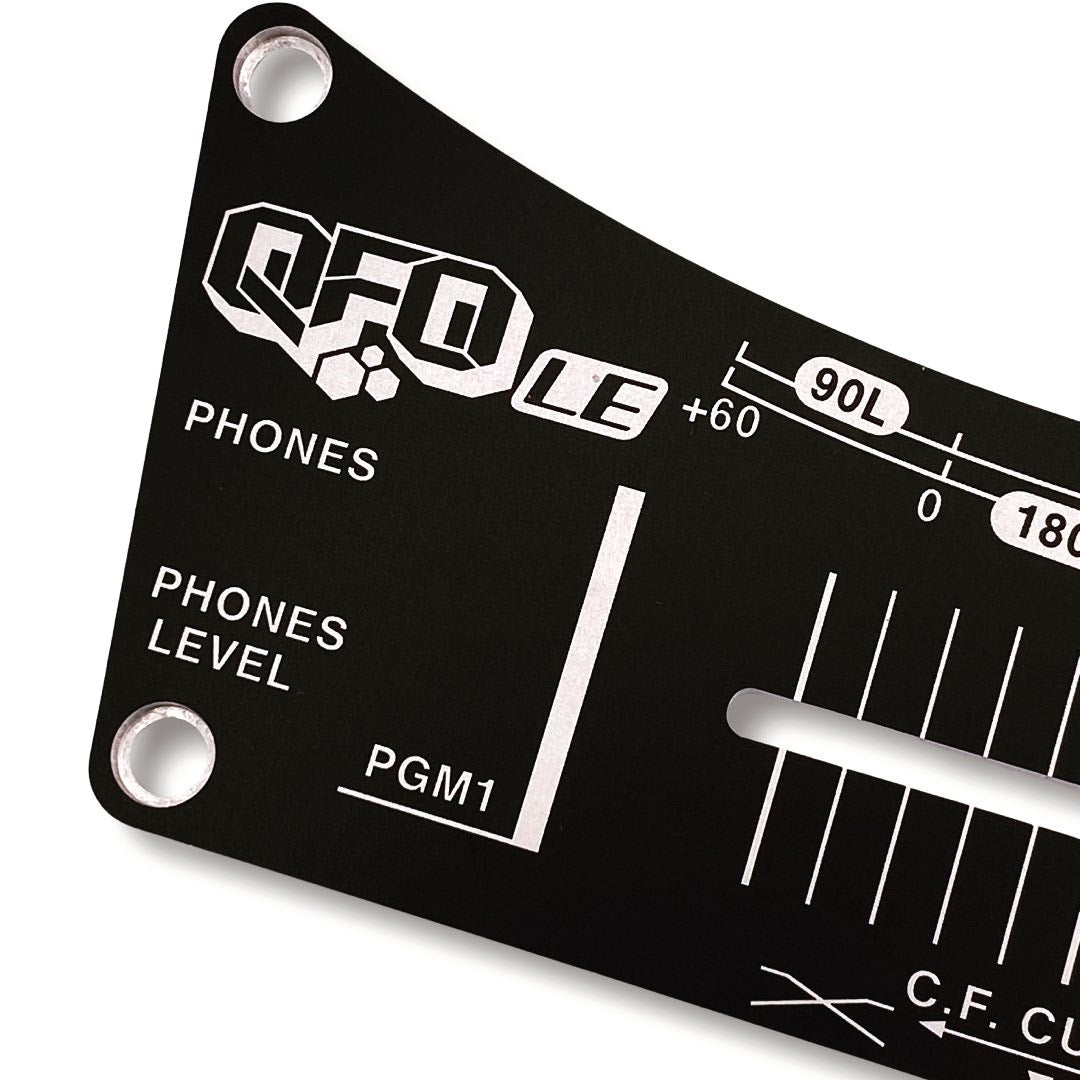 Vestax QFO LE Crossfader Faceplate | Reproduction