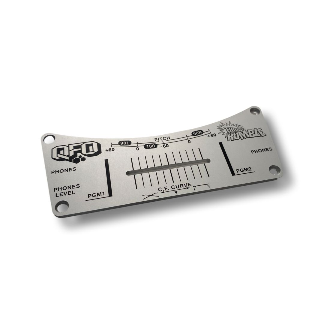 Vestax QFO Crossfader Faceplate | Reproduction