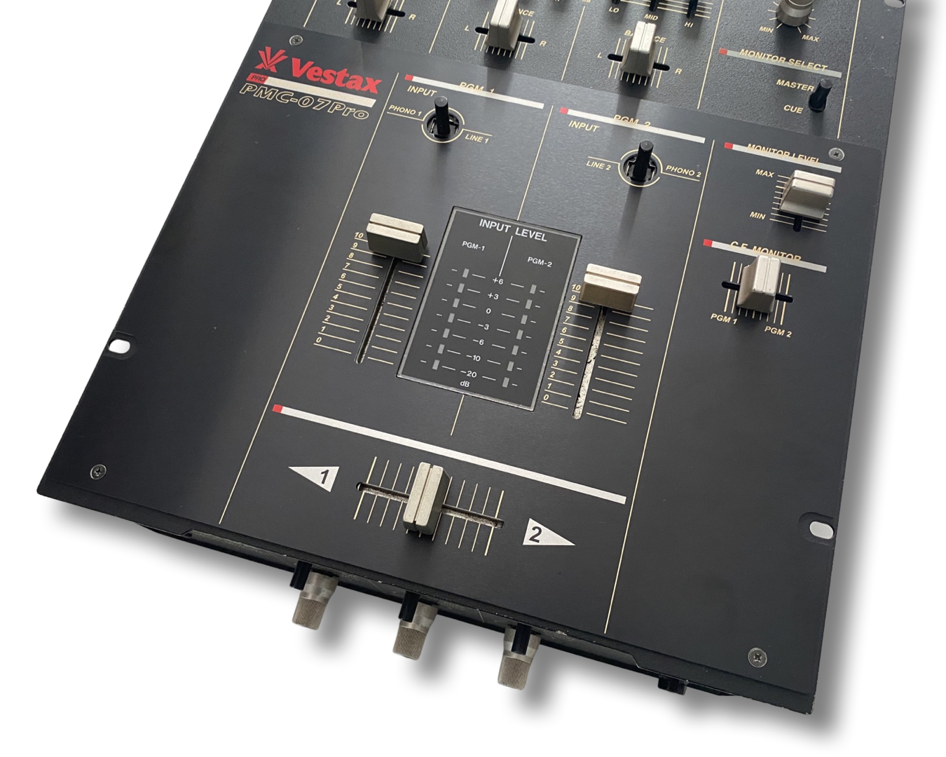 Vestax PMC-07 Pro Black Reproduction Faceplate