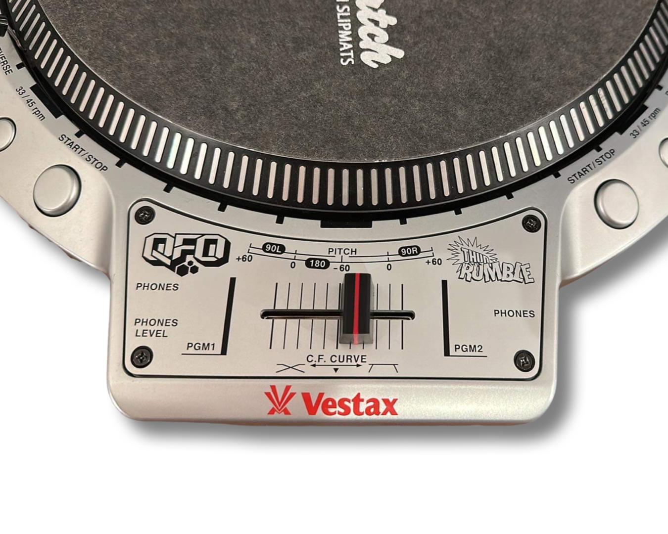 Vestax QFO Crossfader Faceplate | Reproduction