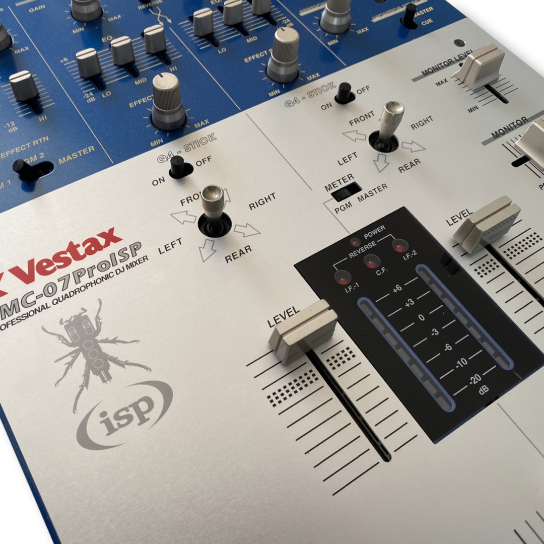 Vestax PMC-07 Pro ISP Faceplate | Reproduction & Durable
