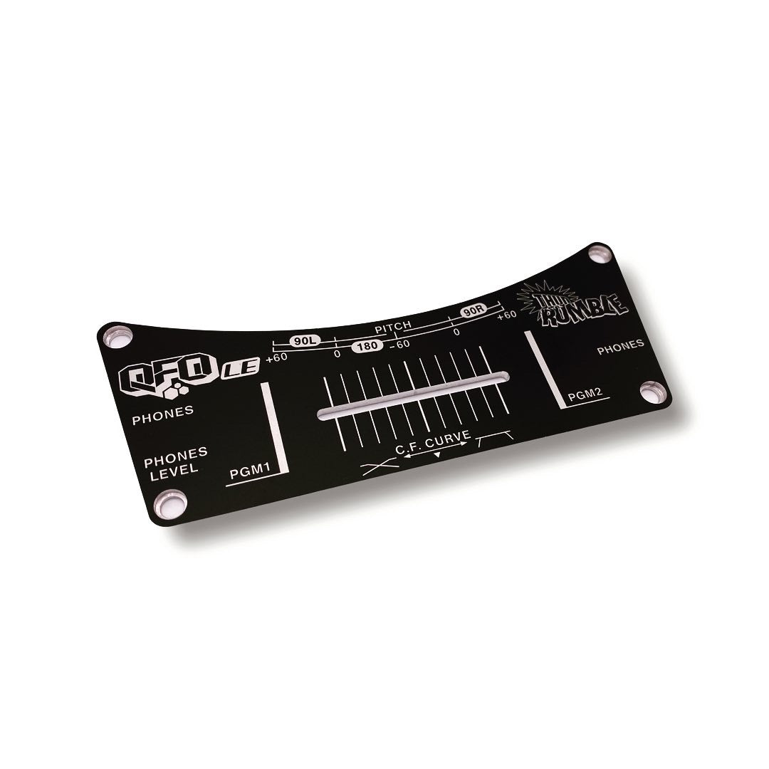 Vestax QFO LE Crossfader Faceplate | Reproduction