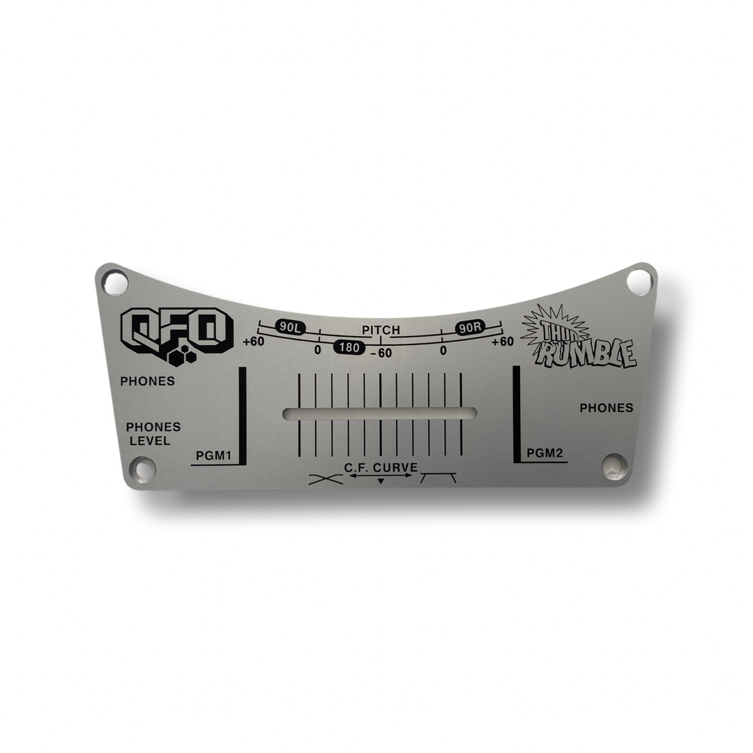 Vestax QFO Crossfader Faceplate | Reproduction