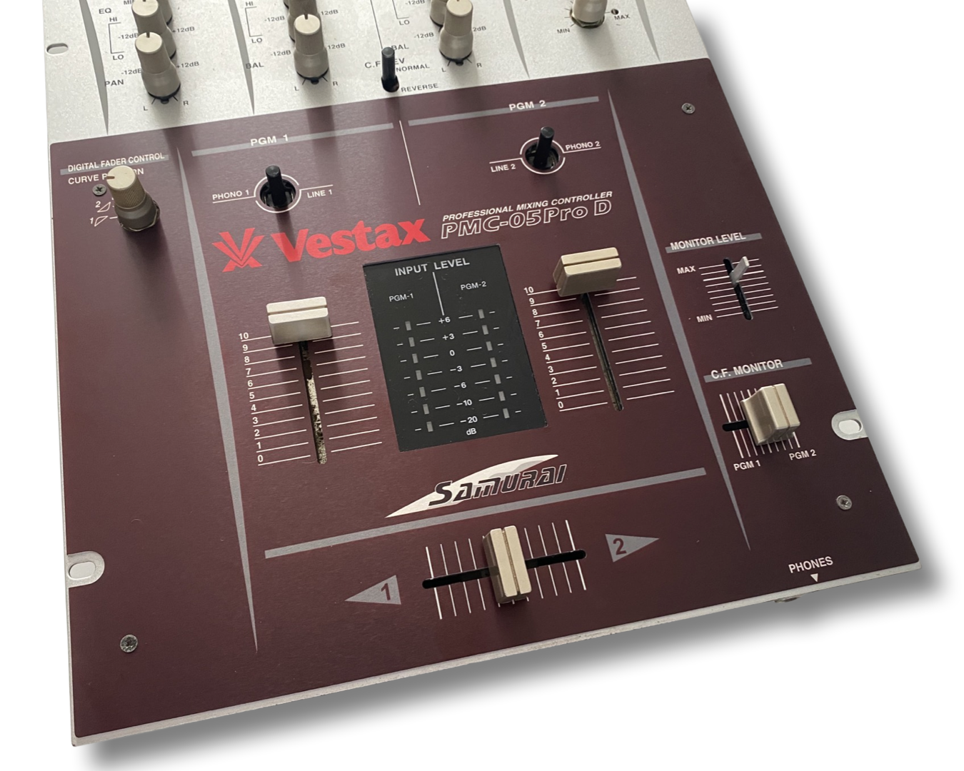 Vestax PMC-05 Pro D Samurai Reproduction Faceplate