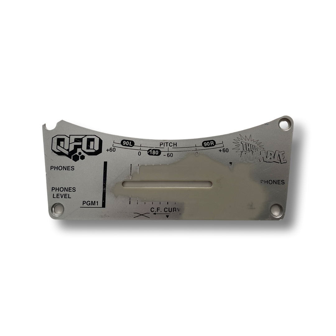 Vestax QFO Crossfader Faceplate | Reproduction