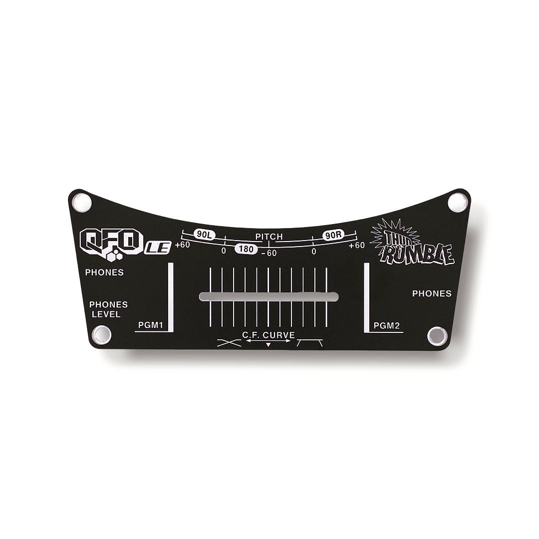 Vestax QFO LE Crossfader Faceplate | Reproduction