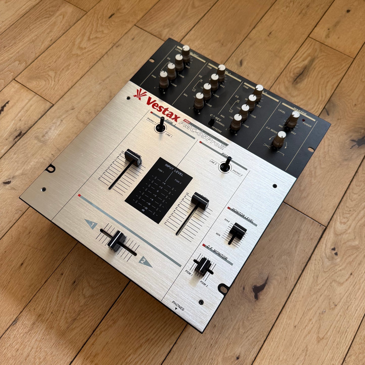 Vestax PMC-05 Pro II Super Clean Serviced Scratch Mixer with DC-15 PSU