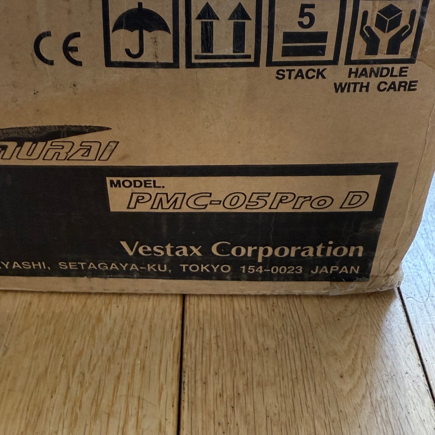 Vestax PMC-05 Pro D Samurai Boxed MixerRemix Serviced Mixer inc DC-15 PSU