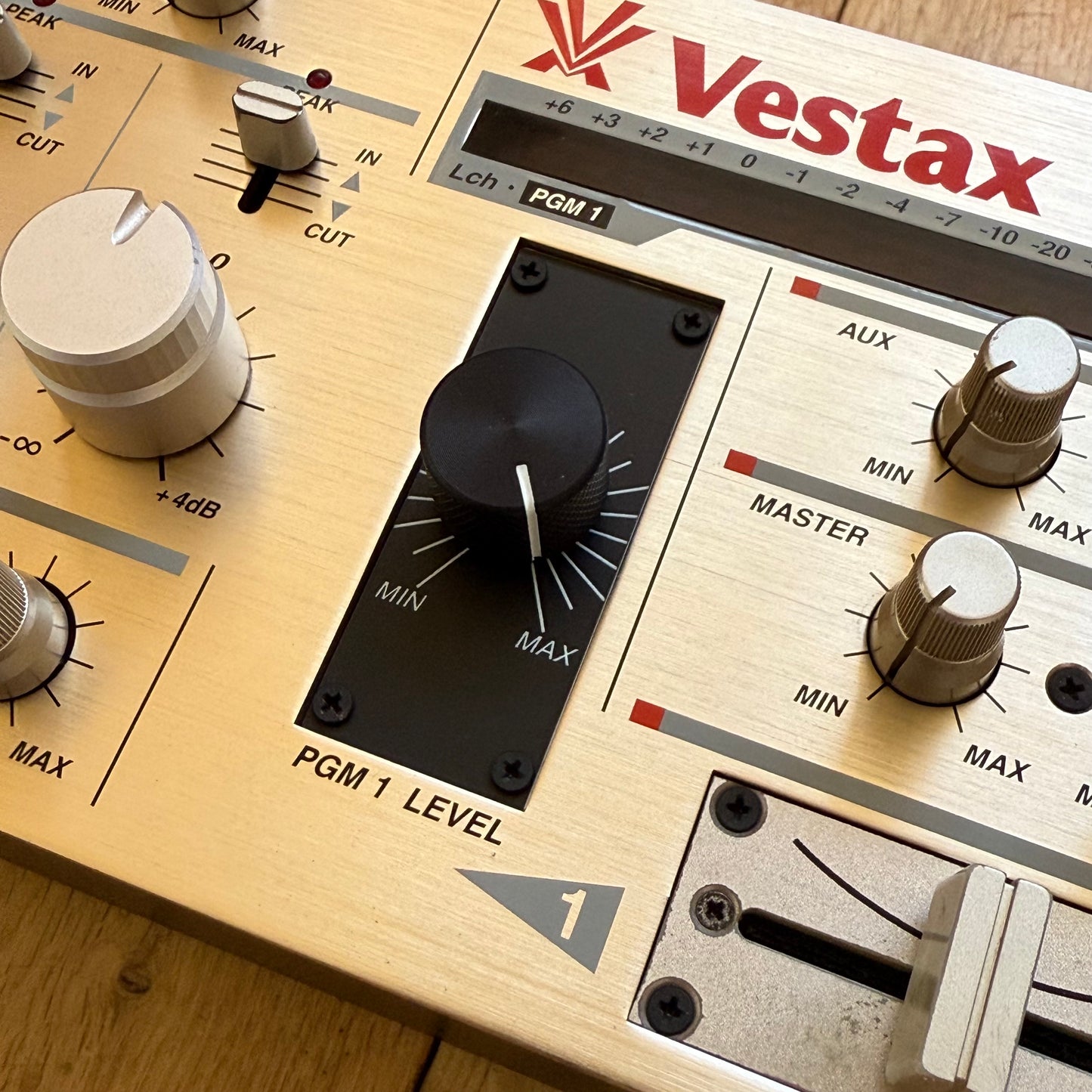 Vestax PMC-25 Serviced & Upgraded Rotary Rack Capable Mixer inc AC-12 PSU
