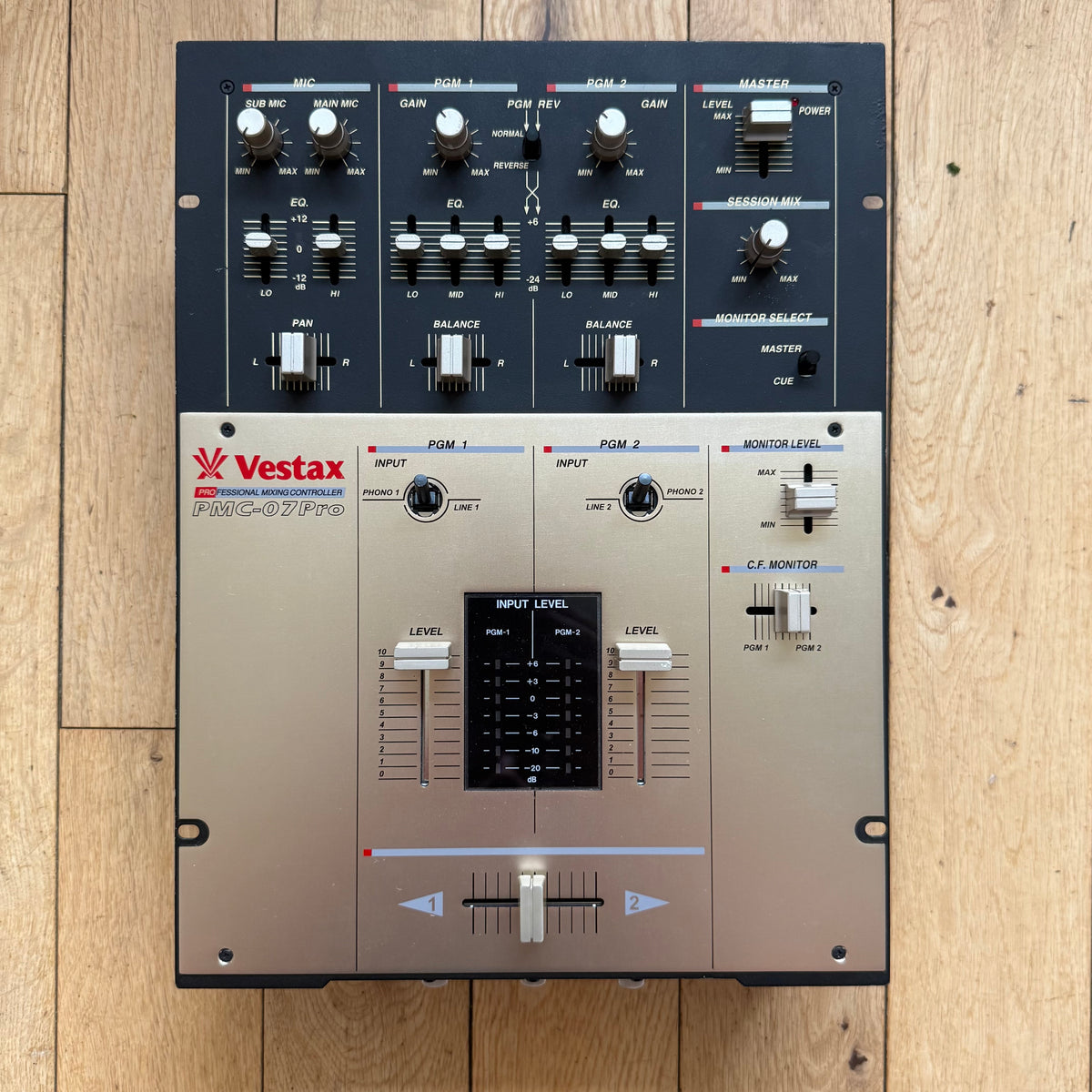 Vestax PMC-07 Pro Serviced Mixer inc AC-12 PSU