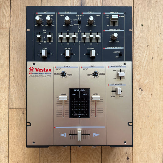 Vestax PMC-07 Pro Serviced Mixer inc AC-12 PSU