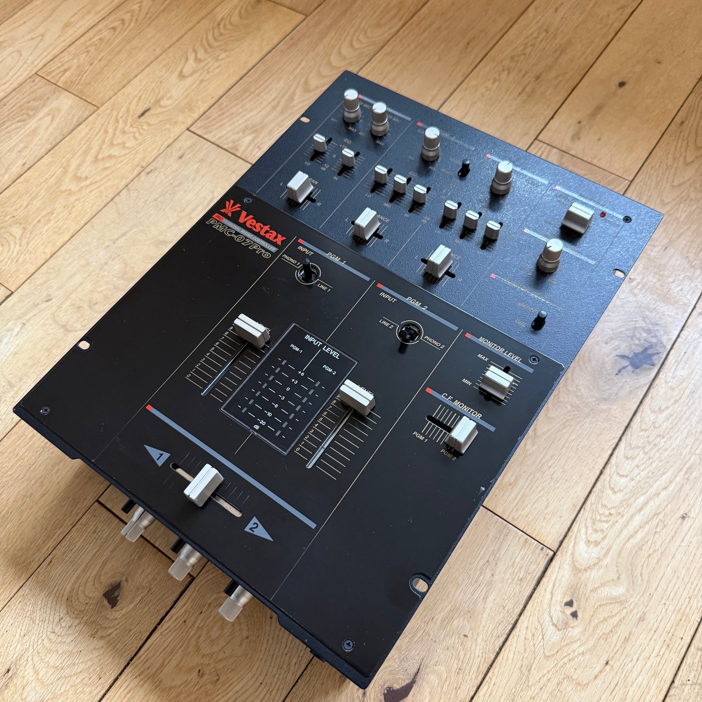 Vestax PMC-07 Pro Rare Black Edition Serviced Mixer inc AC-12 PSU