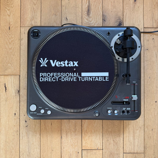 Vestax PDX-3000 MK2 Fully Serviced DJ Turntable Deck S/N 116F202444