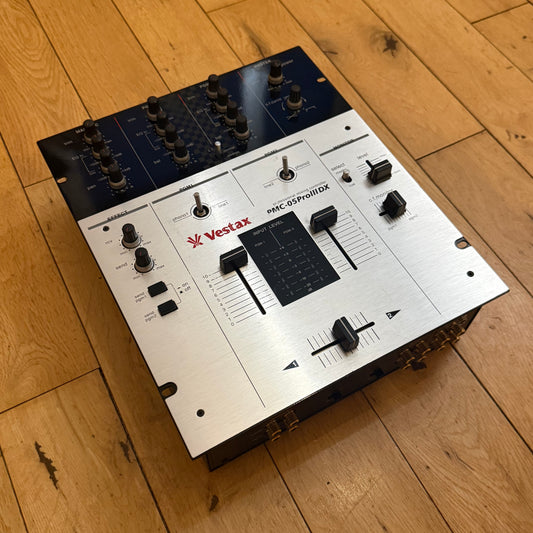 Vestax PMC-05 Pro III DX Serviced Scratch DJ Mixer Inc AC-14 PSU