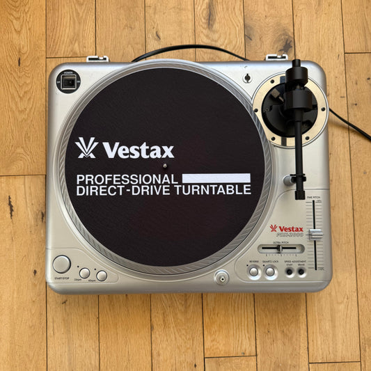 Vestax PDX-2000 Fully Serviced DJ Turntable Deck S/N 36U100046