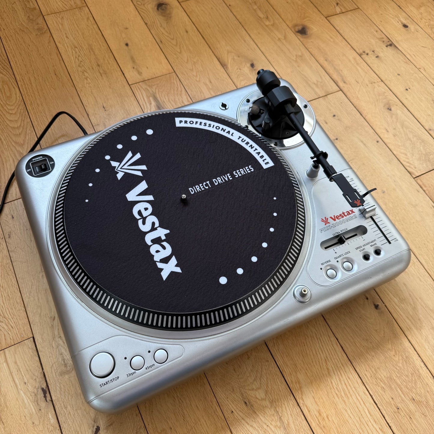 Vestax PDX-2000 MK2 Fully Serviced DJ Turntable Deck