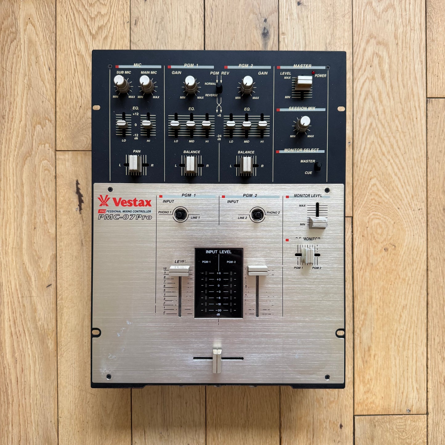 Pre-Order Vestax PMC-07 Pro Serviced Mixer inc AC-12 PSU S/N 750045