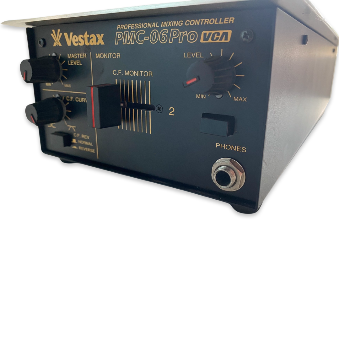 Vestax PMC-06 Pro VCA Serviced with Headphone Mod & PSU – MixerRemix