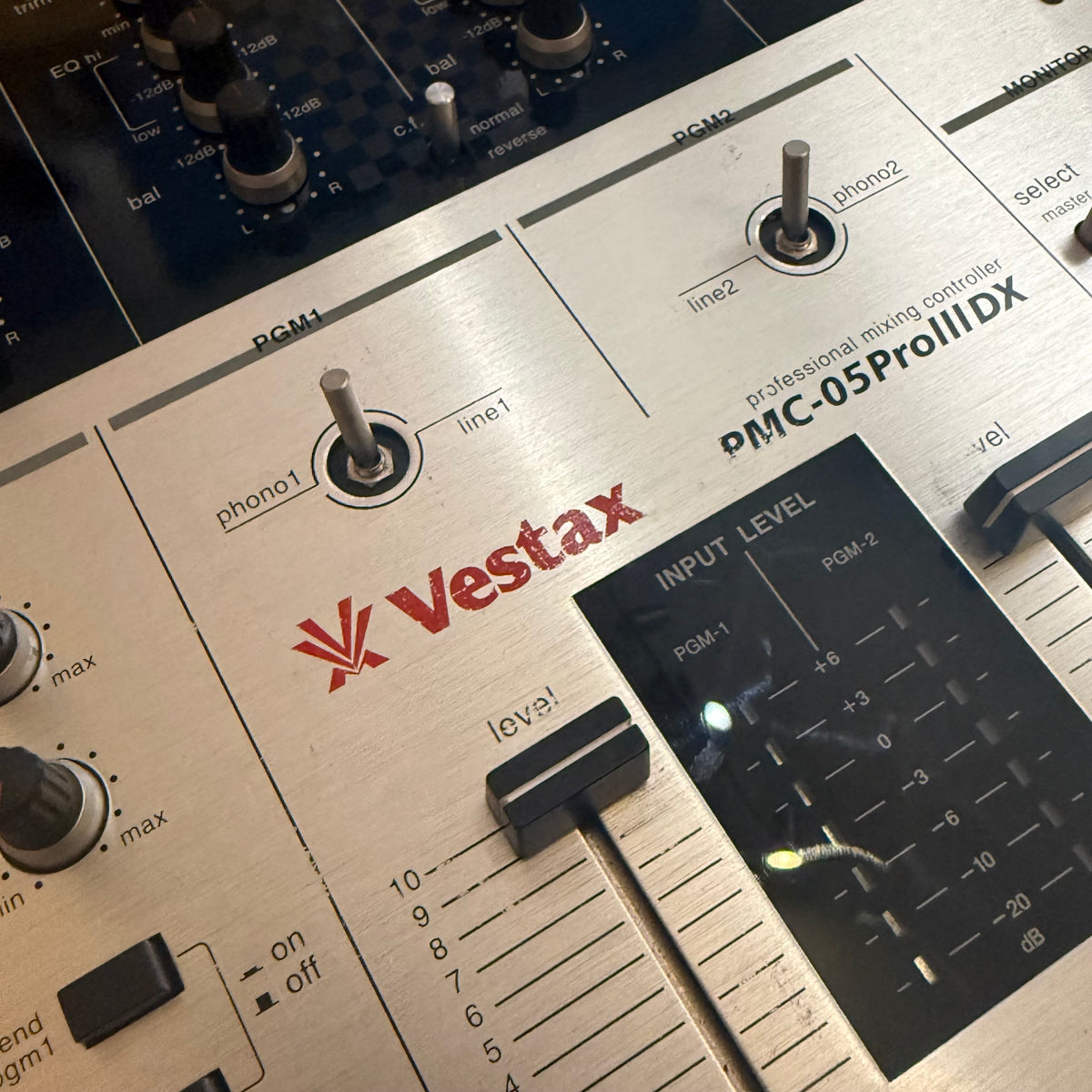 Vestax PMC-05 Pro III DX Serviced Scratch DJ Mixer Inc AC-14 PSU