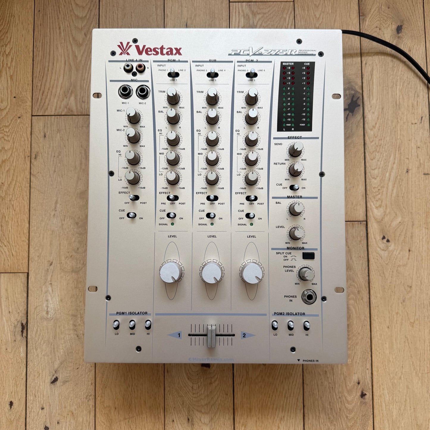 Vestax PCV-275R 3 Channel Rotary Mixer Serviced Ex Condition