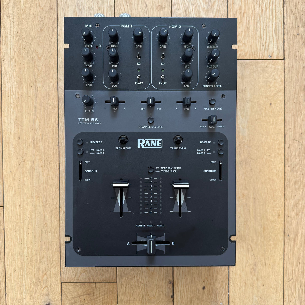 Rane TTM-56 Serviced Scratch Battle Mixer with RS-1 PSU