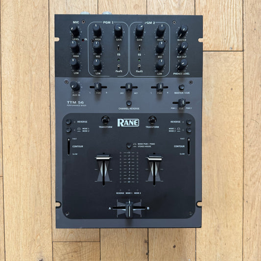 Rane TTM-56 Serviced Scratch Battle Mixer with RS-1 PSU
