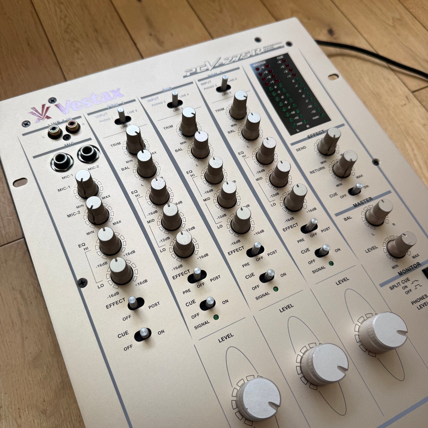Vestax PCV-275R 3 Channel Rotary Mixer Serviced Ex Condition