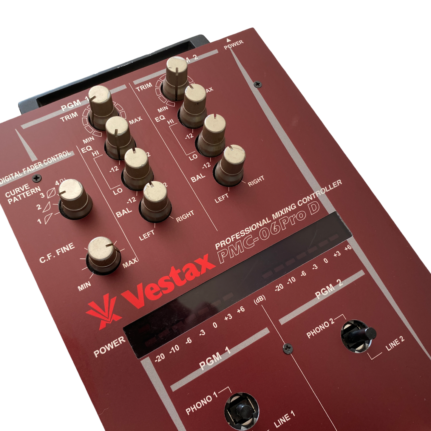 Vestax PMC-06 Pro D Samurai Reproduction Faceplate