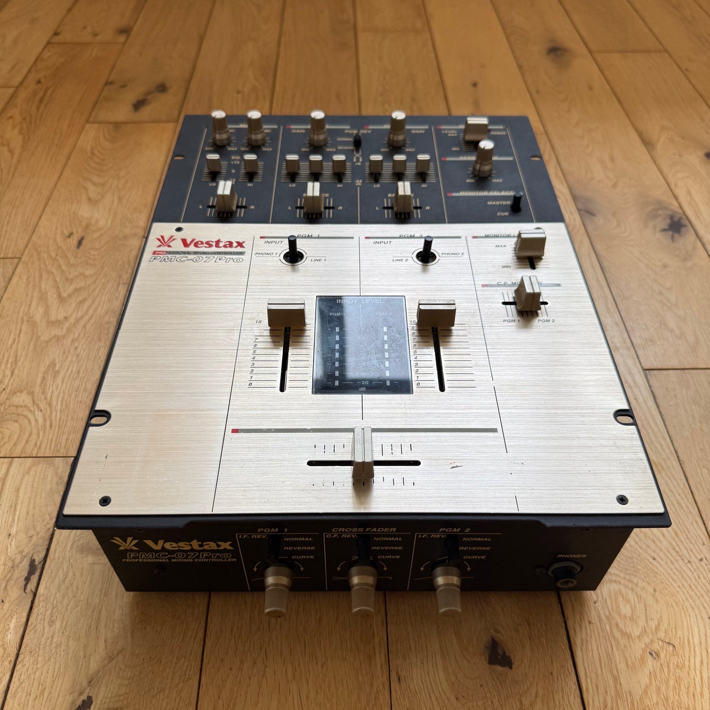 Pre-Order Vestax PMC-07 Pro Serviced Mixer inc AC-12 PSU S/N 190032