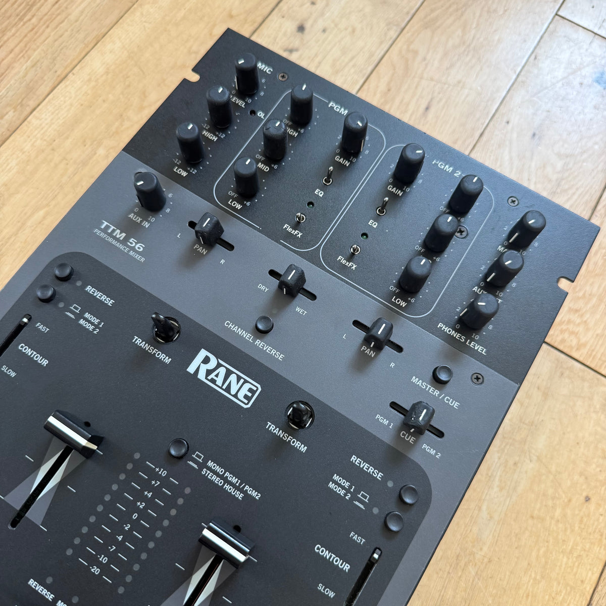 Rane TTM-56 Serviced Scratch Battle Mixer with RS-1 PSU