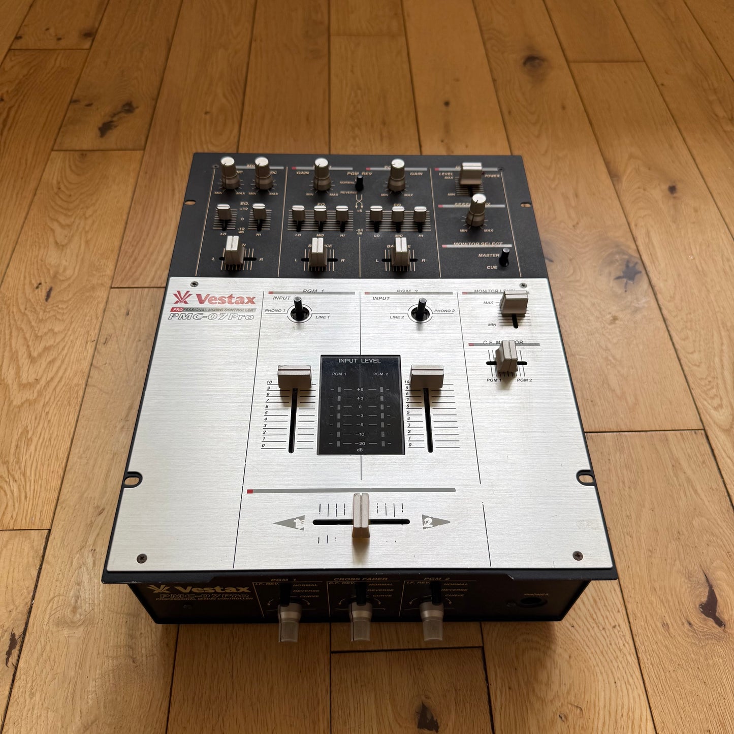 Pre-Order Vestax PMC-07 Pro Serviced Mixer inc AC-12 PSU S/N 450032