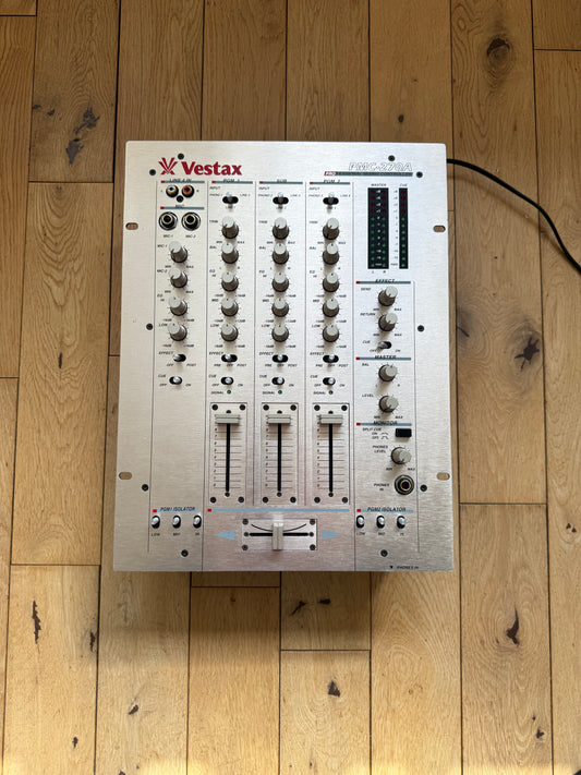 Vestax PMC-270A 3 Channel Analogue Mixer Serviced Ex Condition (Rotary Upgradable)