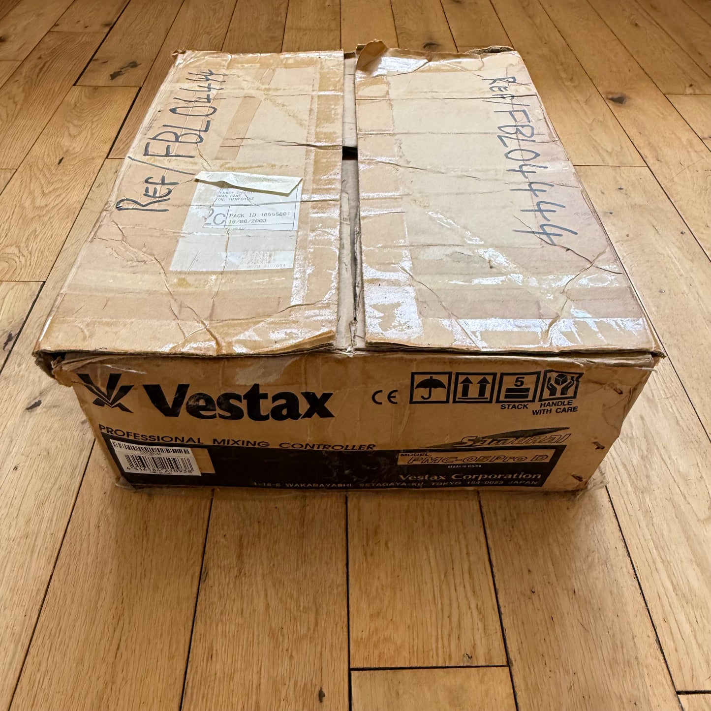 Vestax PMC-05 Pro D Samurai Boxed MixerRemix Serviced Mixer inc DC-15 PSU