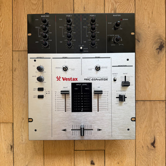 Vestax PMC-05 Pro III DX Serviced Scratch DJ Mixer Inc AC-14 PSU