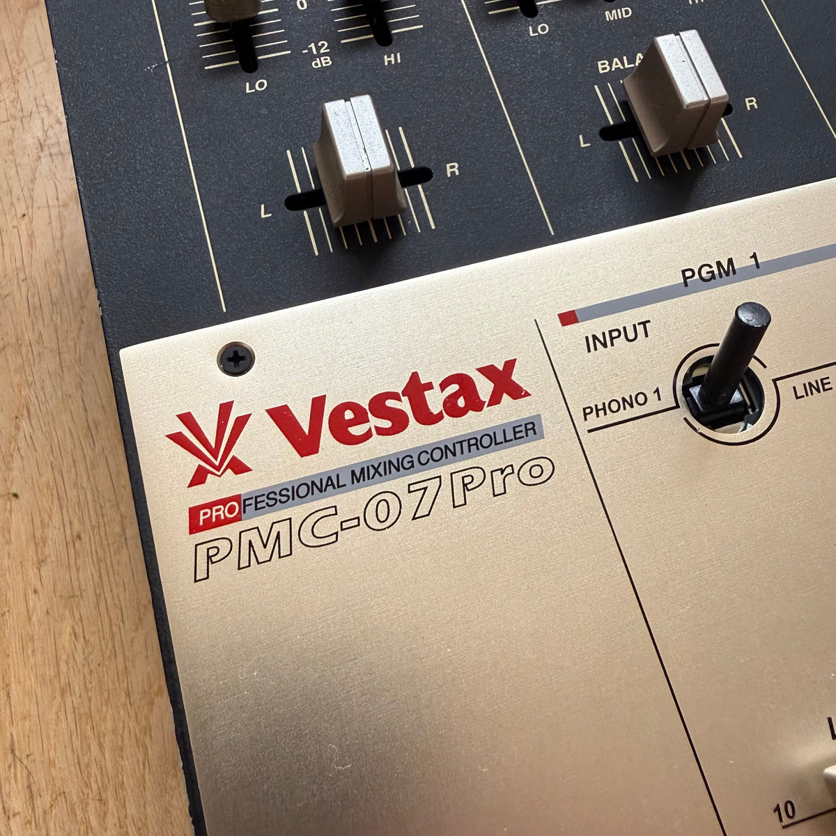 Vestax PMC-07 Pro Serviced Mixer inc AC-12 PSU