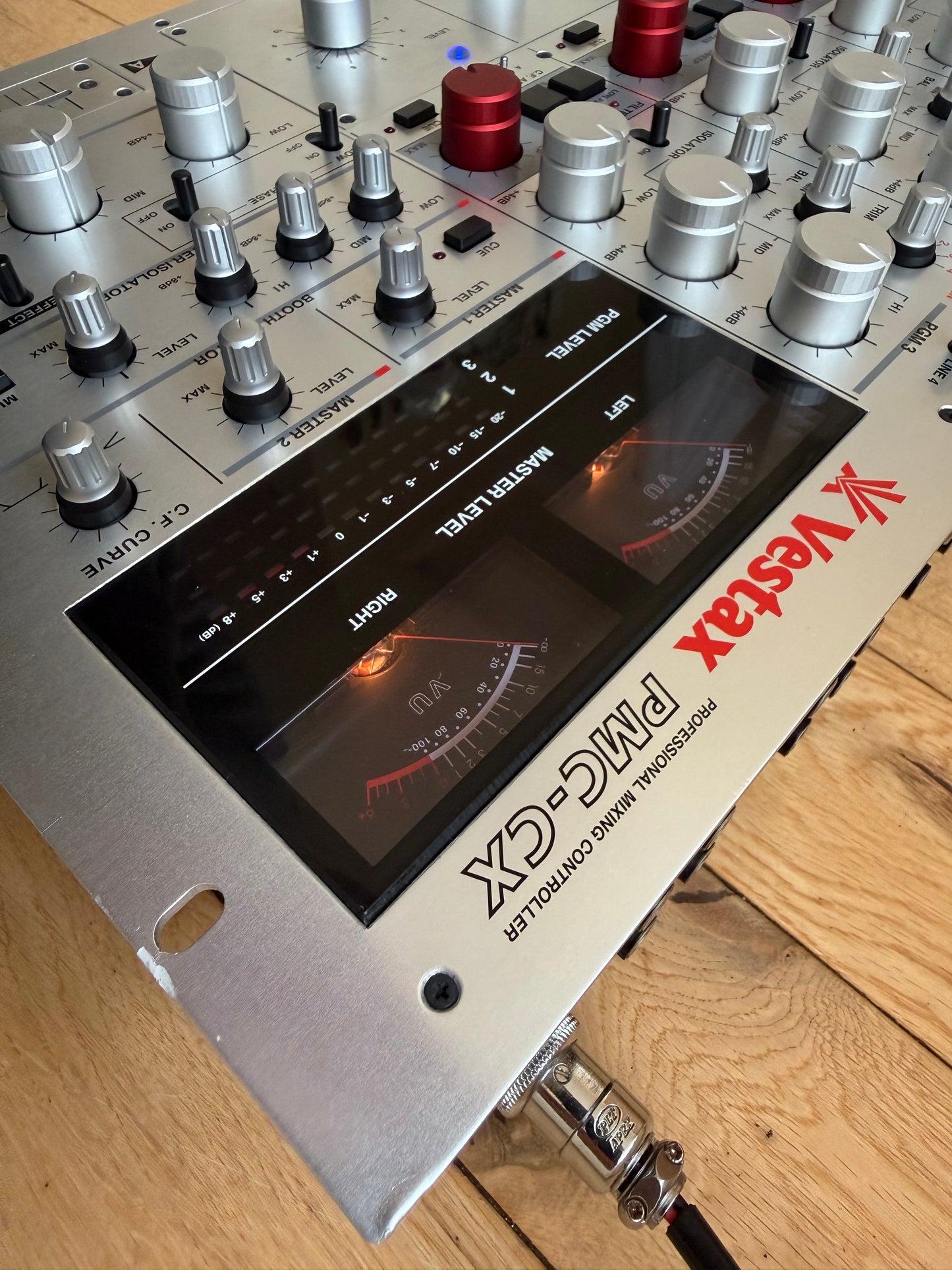 Vestax PMC-CX Rare Upgraded & Serviced Rotary Mixer Inc AC-20 PSU