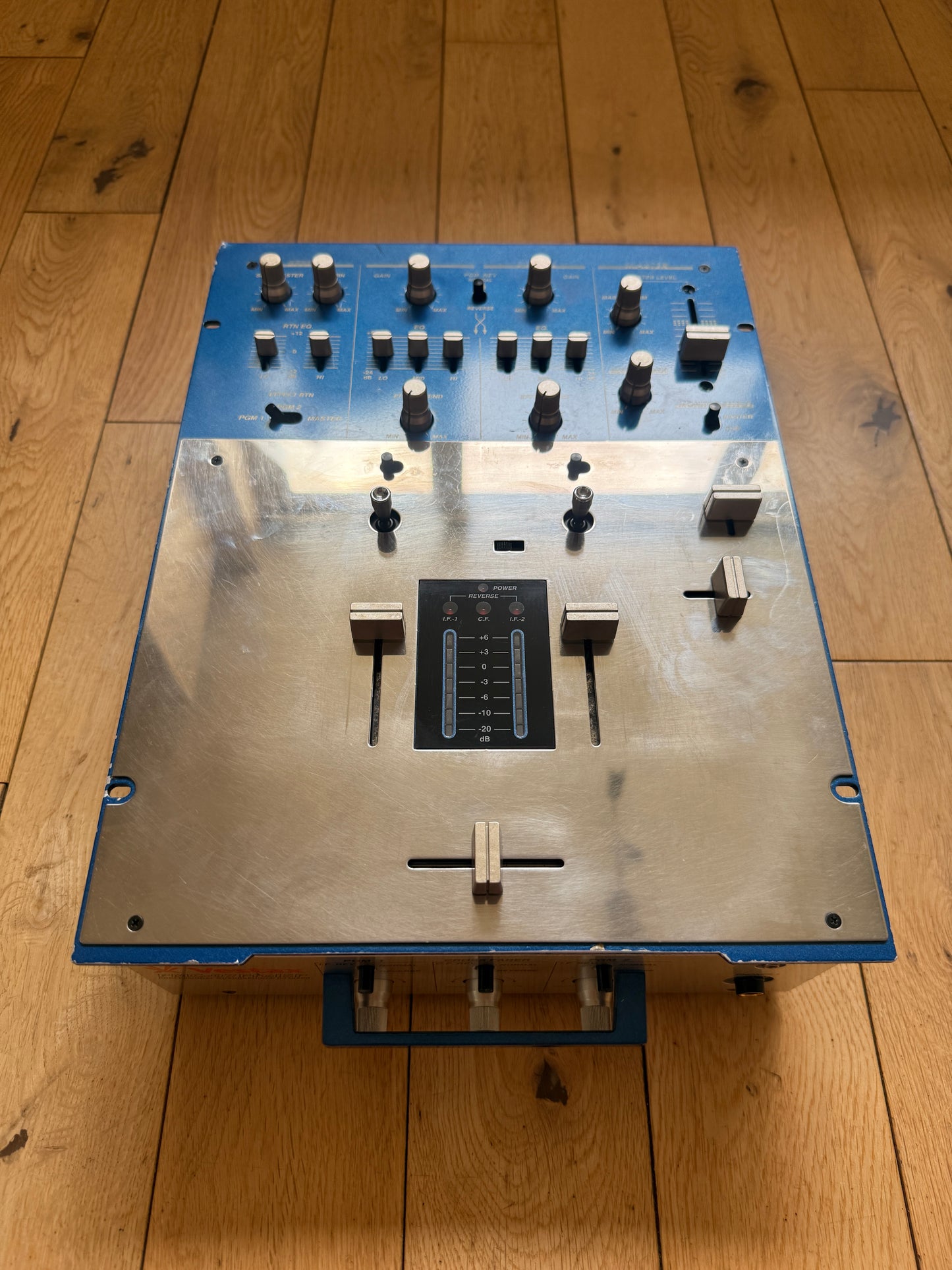 Vestax PMC-07 Pro ISP Mixer Remix Serviced Mixer inc AC-12 PSU