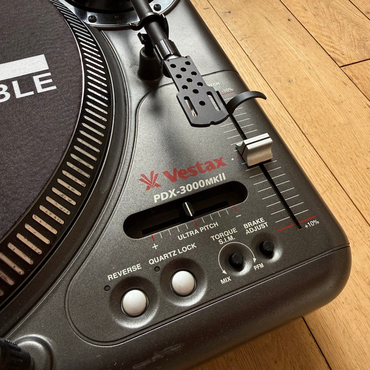 Vestax PDX-3000 MK2 Boxed Fully Serviced DJ Turntable Deck S/N 116F202491