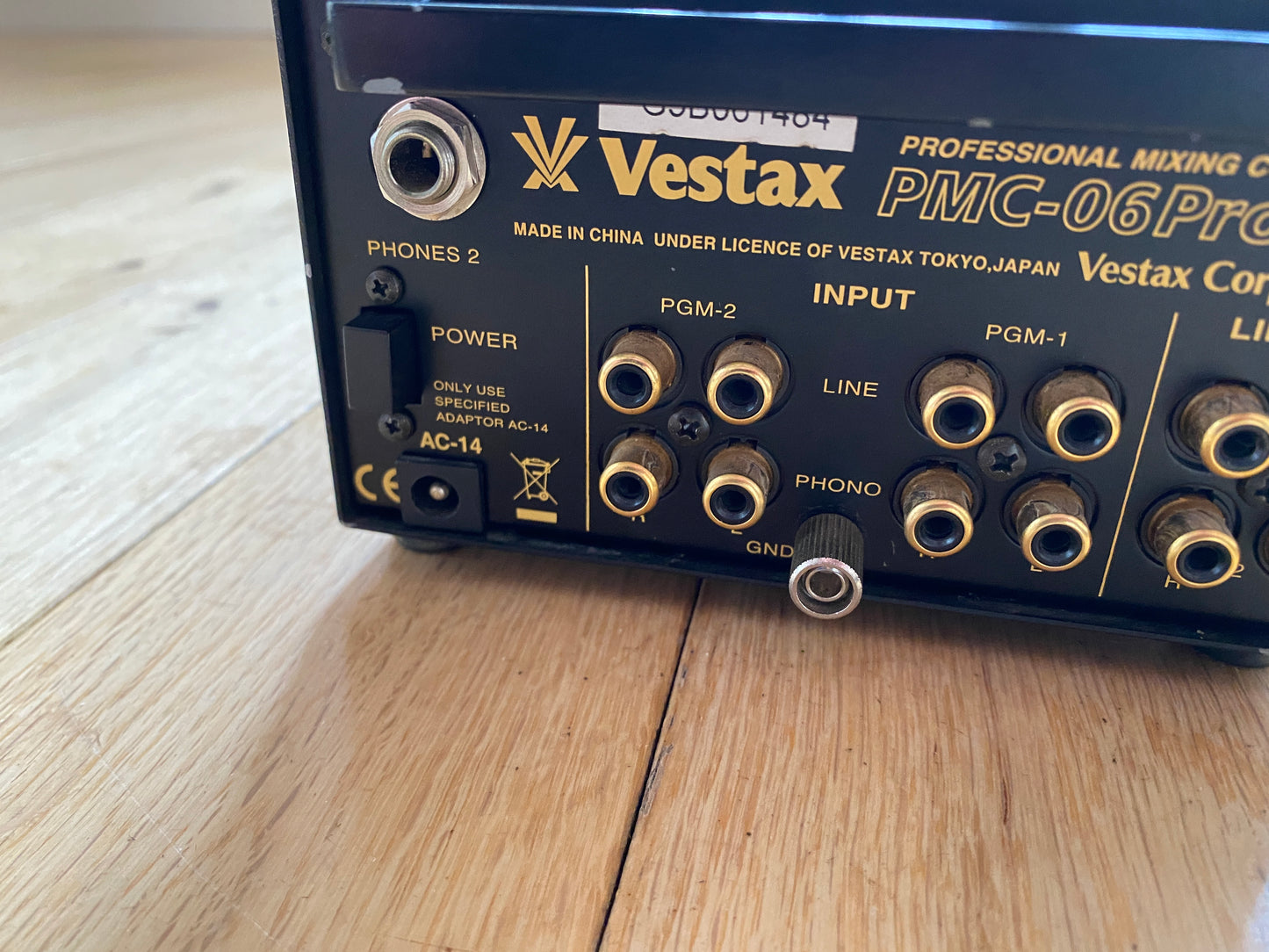 Vestax PMC-06 Pro VCA Serviced Mixer With ISP Faceplate