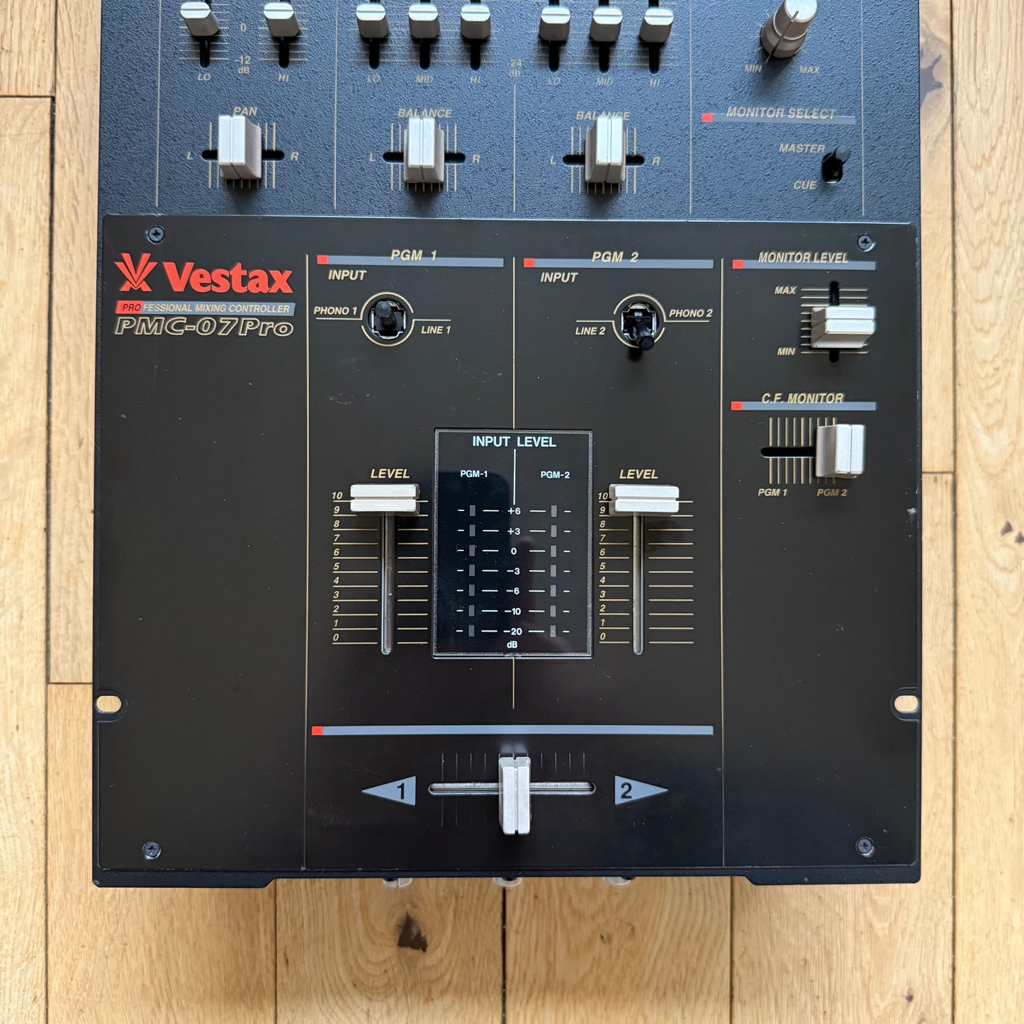 Vestax PMC-07 Pro Rare Black Edition Serviced Mixer inc AC-12 PSU
