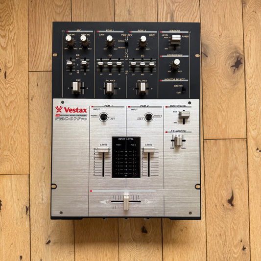 Pre-Order Vestax PMC-07 Pro Serviced Mixer inc AC-12 PSU S/N 450032