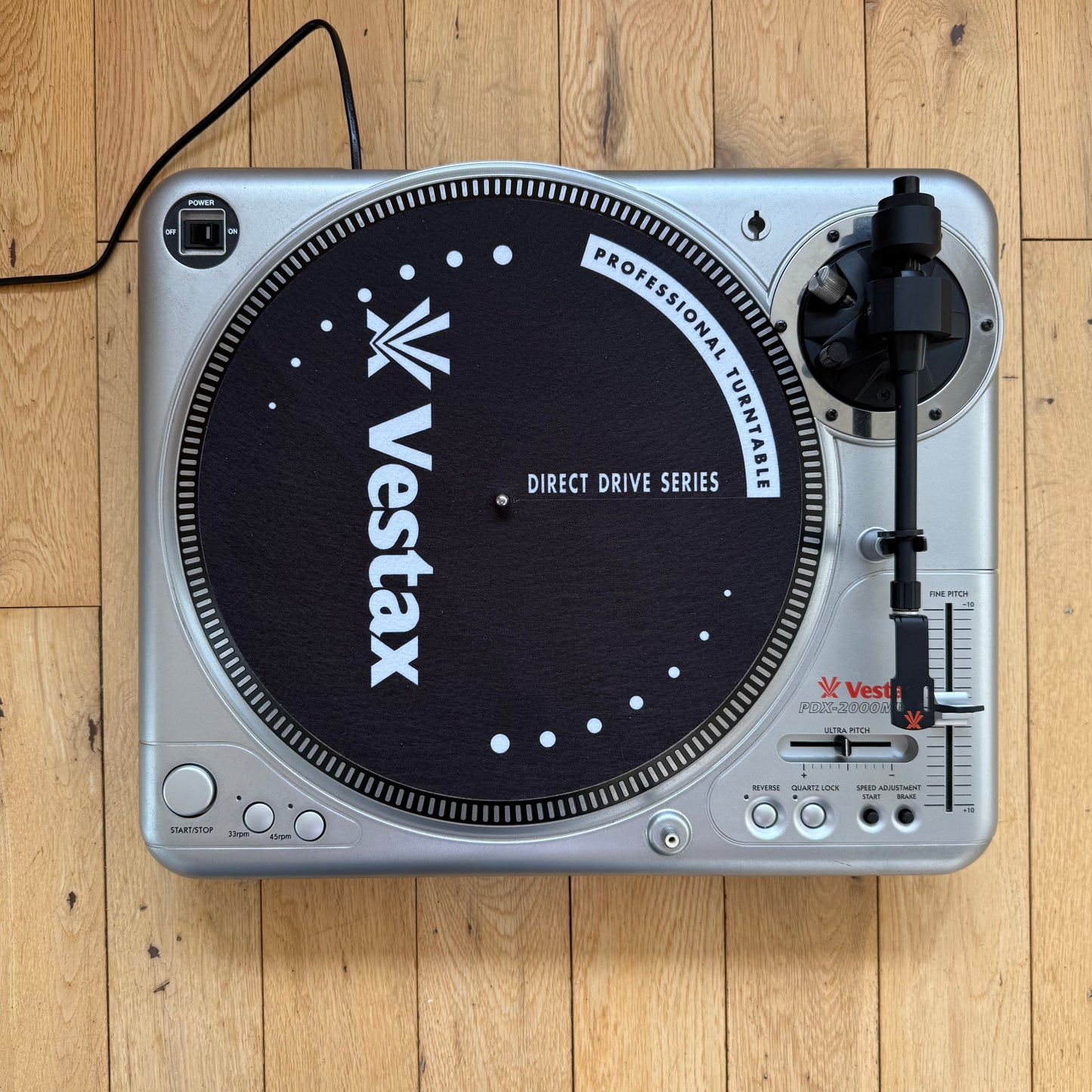 Vestax PDX-2000 MK2 Fully Serviced DJ Turntable Deck