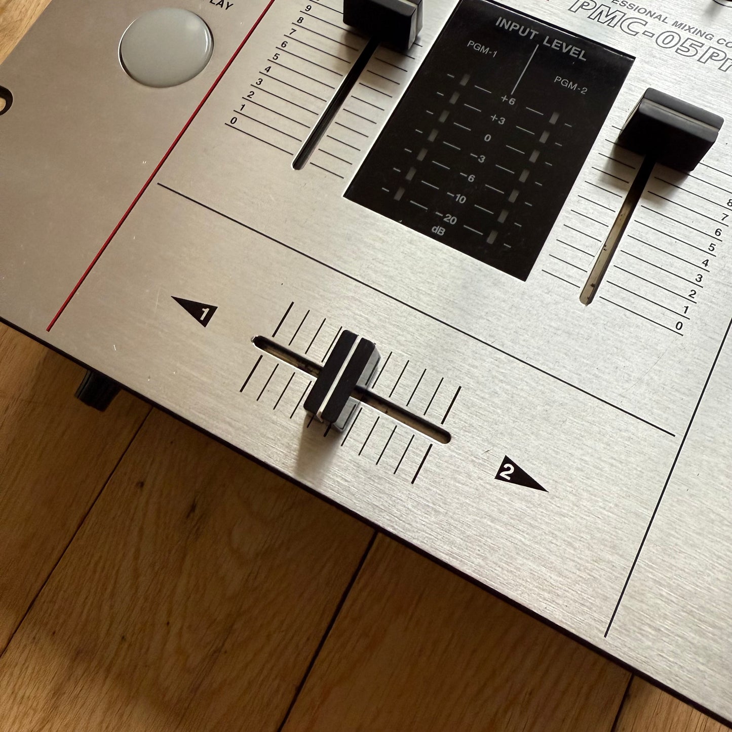 Vestax PMC-05 Pro SL Sampler Serviced Scratch DJ Mixer Inc DC-15 PSU and Footswitch