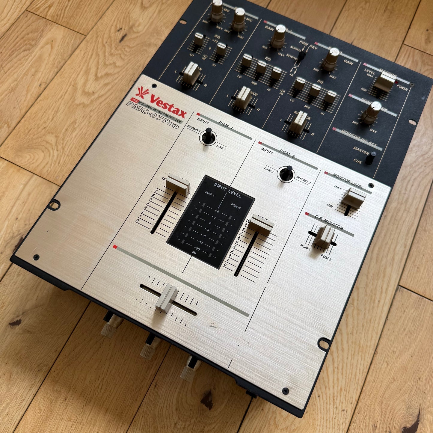 Pre-Order Vestax PMC-07 Pro Serviced Mixer inc AC-12 PSU S/N 190032