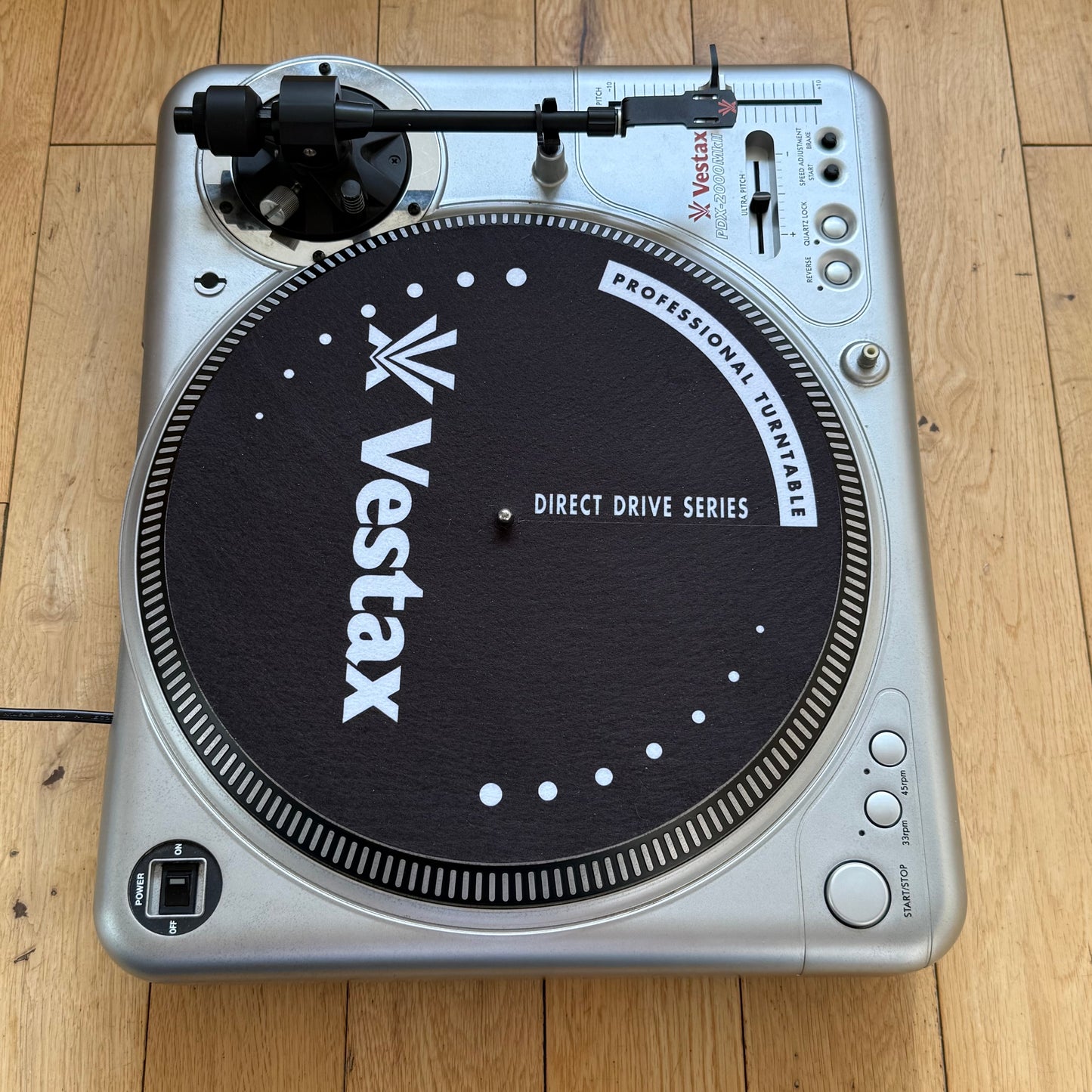 Vestax PDX-2000 MK2 Fully Serviced DJ Turntable Deck