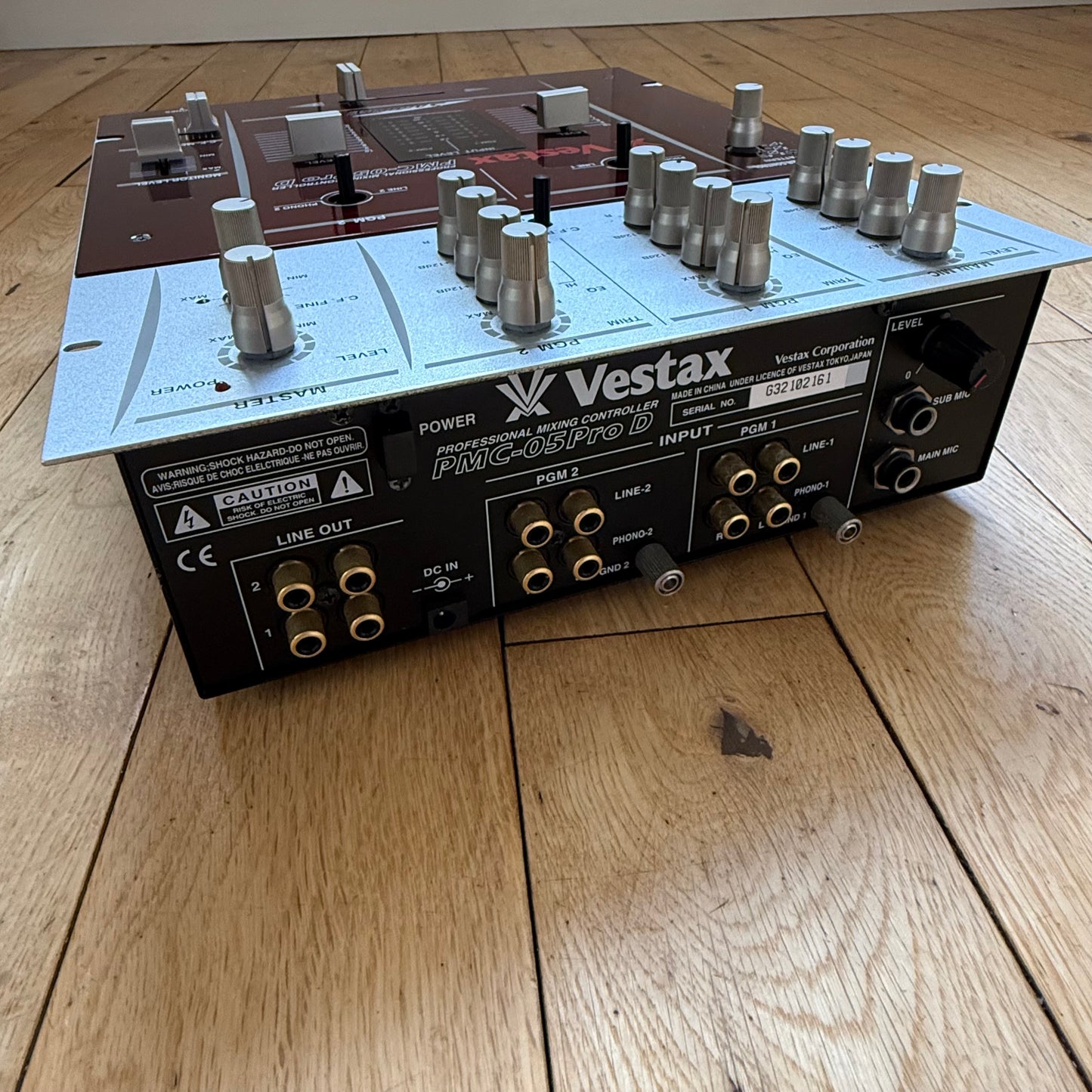 Vestax PMC-05 Pro D Samurai Boxed MixerRemix Serviced Mixer inc DC-15 PSU