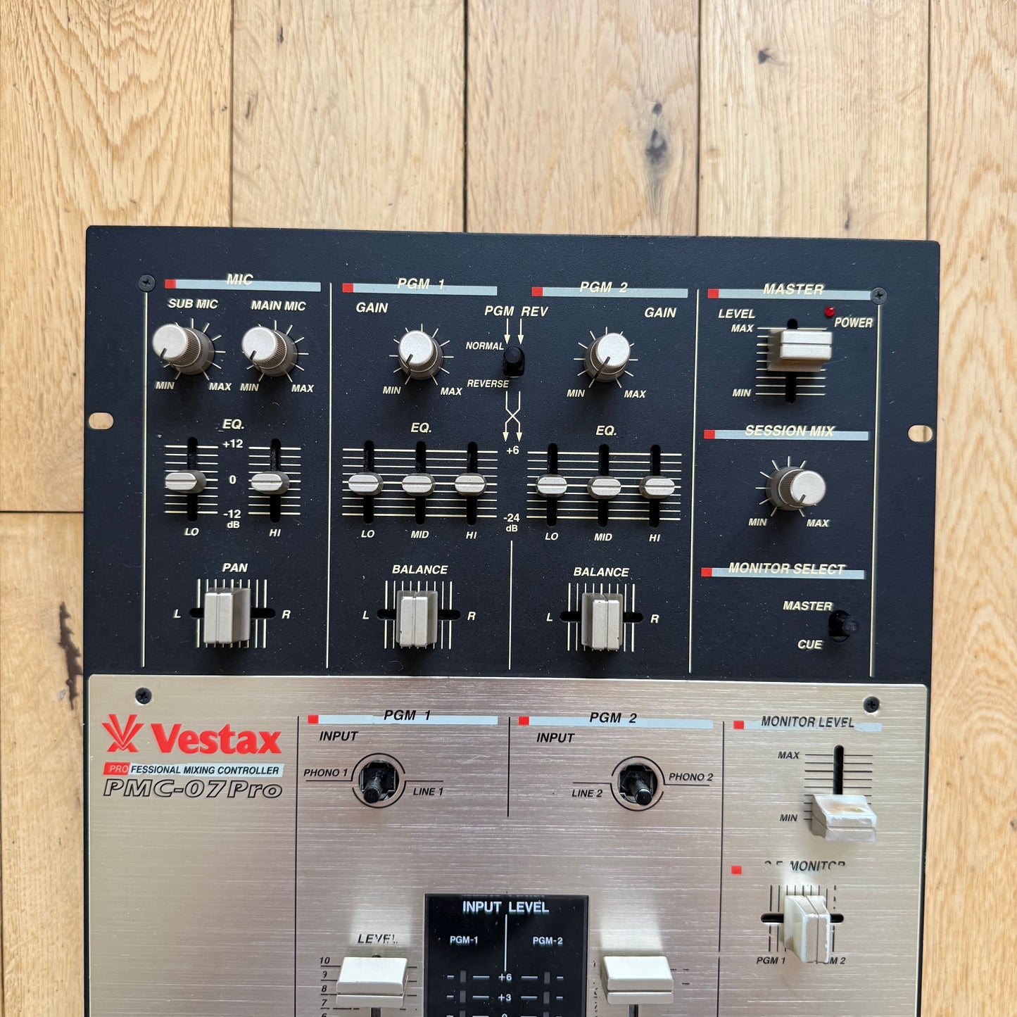 Pre-Order Vestax PMC-07 Pro Serviced Mixer inc AC-12 PSU S/N 750045