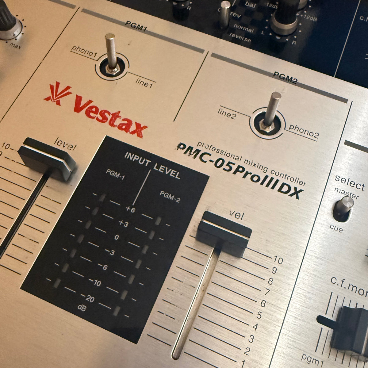 Vestax PMC-05 Pro III DX Serviced Scratch DJ Mixer Inc AC-14 PSU