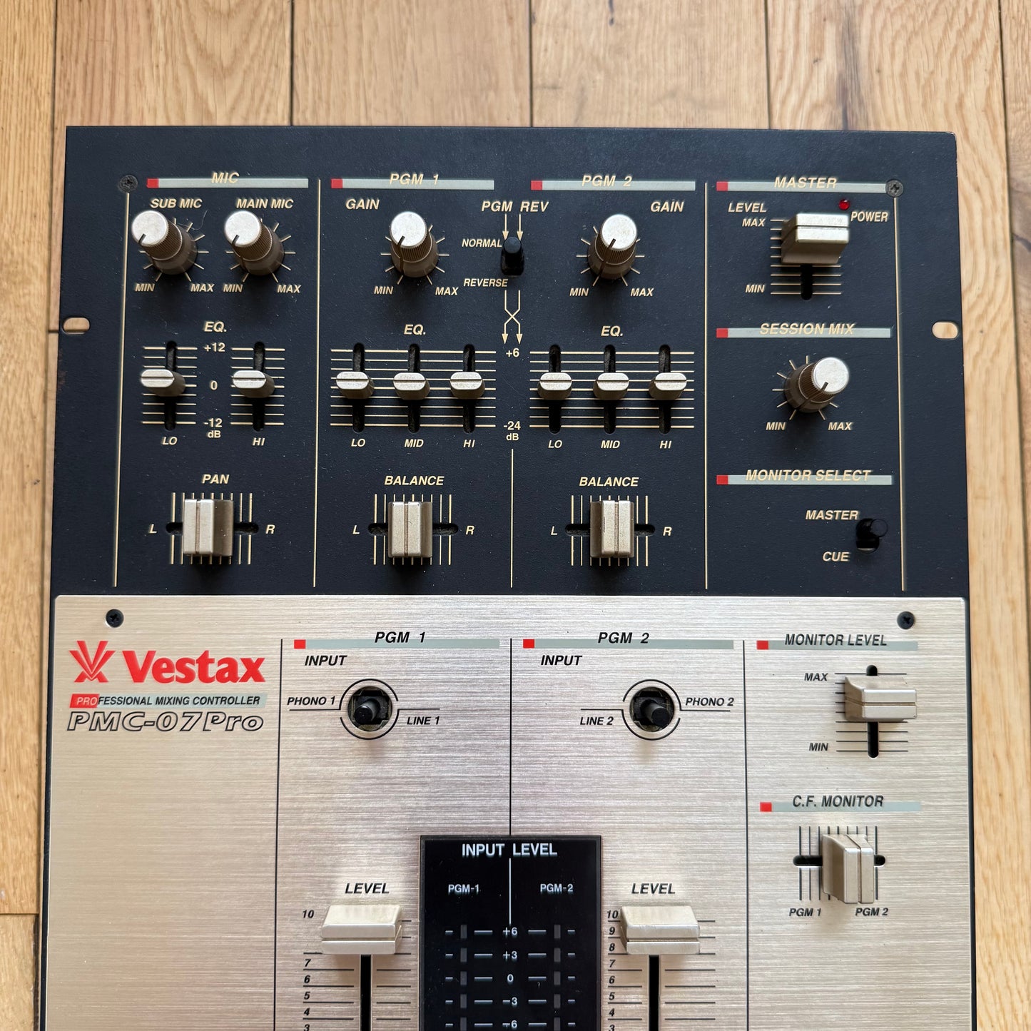 Pre-Order Vestax PMC-07 Pro Serviced Mixer inc AC-12 PSU S/N 190032